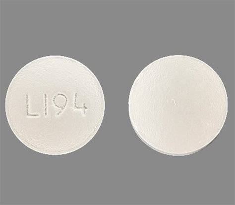 it is length wise and has rounded sides. . L194 pills
